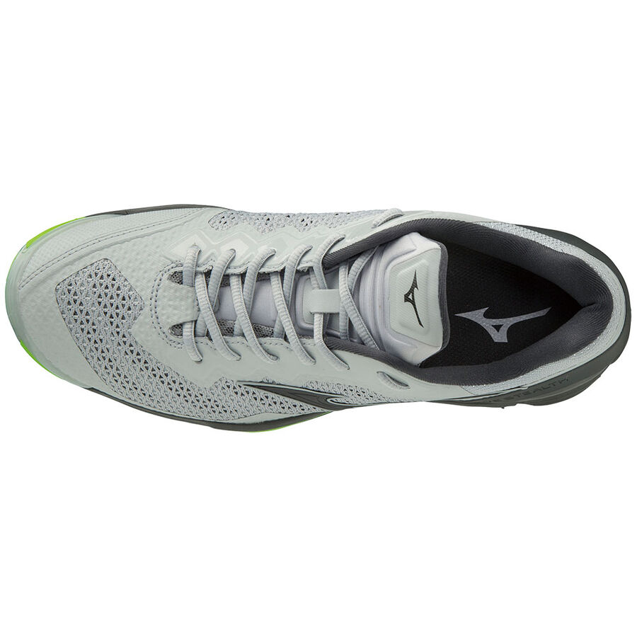 Mizuno WAVE STEALTH V HighRise/Blk/GreenGecko